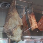 Hanging meats Hanging meats