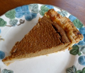 Slice of Pumpkin Pie