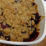 Blackberry Cobbler with Crumb Topping