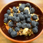 Paleo Granola with Blueberries